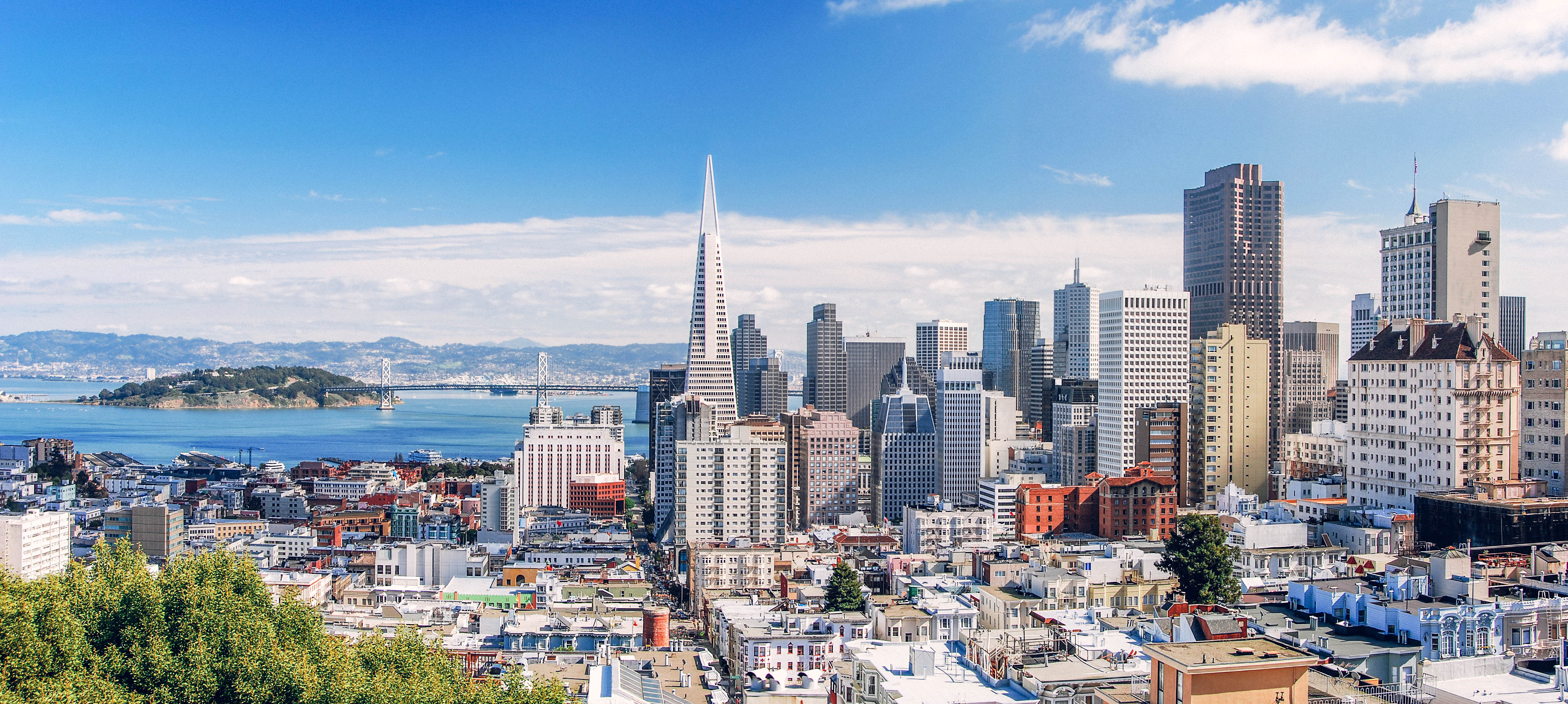 The bay area. Сан-Франциско (Калифорния). Сан Франциско панорама города. San Francisco Skyline. Площадь Калифорнии.